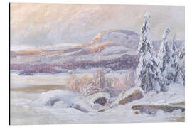 Magnettafel Winterlandschaft