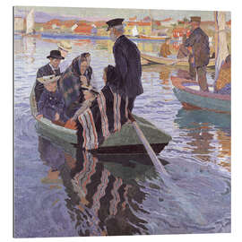 Gallery print Church-Goers in a Boat