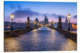 Magnettafel Karlsbrücke in Prag, Tschechische Republik