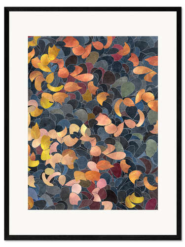 Ingelijste kunstdruk A Shiny Path 2