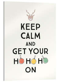 Gallery print Keep calm and get your Hohoho on