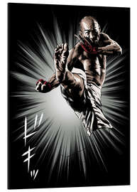 Magnettafel Karate-Stil