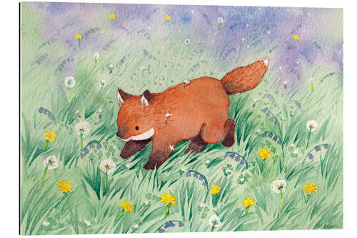 Gallery print Fox in the meadow