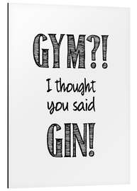 Magnettafel Gym oder Gin?!