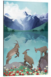 Magnettafel Die Hügel sind lebendig