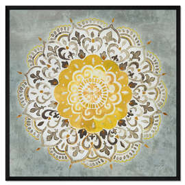 Gerahmter Kunstdruck Mandala Delight IV