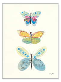 Wandbild  Butterfly Charts IV - Courtney Prahl