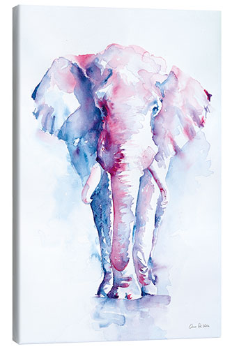 Canvas print An Elephant Never Forgets