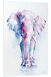 Quadro em PVC An Elephant Never Forgets