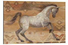 Tableau en aluminium Cheval sauvage