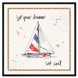 Gerahmter Kunstdruck Coastal Buoys III