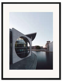 Gerahmter Kunstdruck Moderne Architektur in Berlin