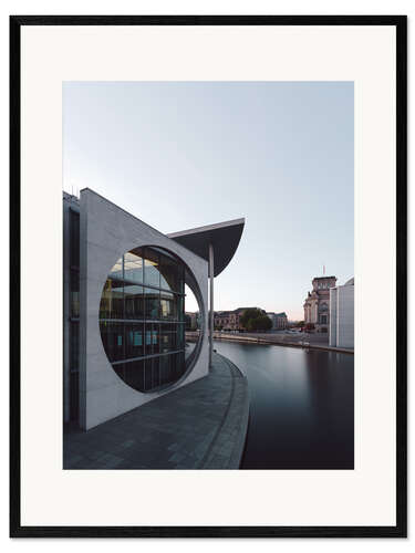 Framed art print Modern architecture in Berlin