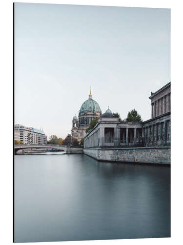 Tableau en aluminium Berliner Dom le soir