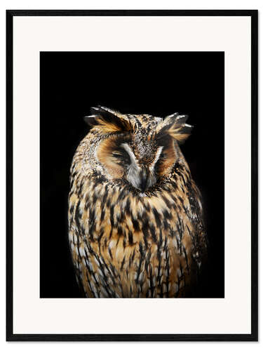 Ingelijste kunstdruk Good night