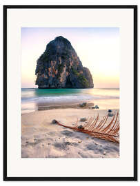Gerahmter Kunstdruck Phra Nang Beach