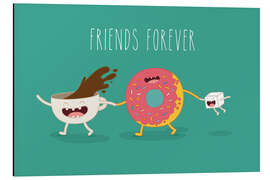 Magnettafel Freunde für immer