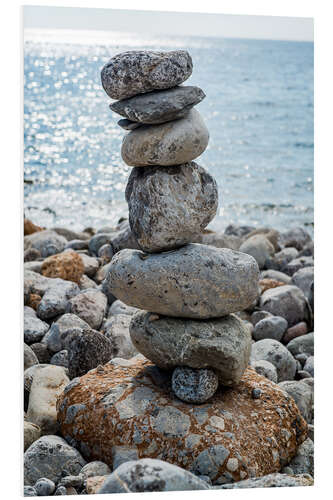 PVC-tavla Art of stone balance