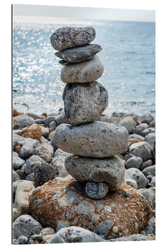 Galleriataulu Art of stone balance