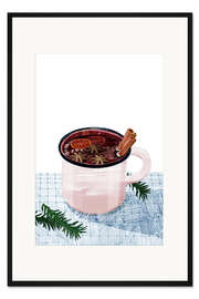 Gerahmter Kunstdruck Glühwein