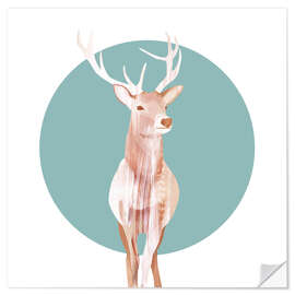 Wall sticker Deer