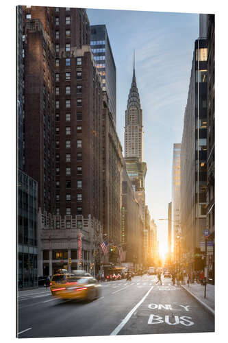 Gallery print Fifth Avenue und Chrysler Building in New York City