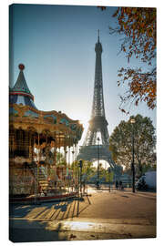 Canvas print Romance in Paris