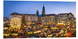 Akryylilasitaulu  Striezelmarkt in Dresden, Saxony, Germany - Jan Christopher Becke