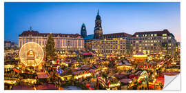 Sisustustarra Striezelmarkt in Dresden, Saxony, Germany