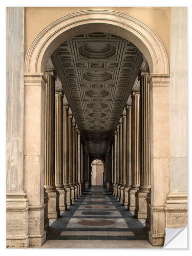 Selvklebende plakat Arches of Rome