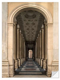 Selvklebende plakat Arches of Rome