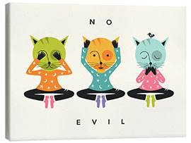 Canvas print NO EVIL