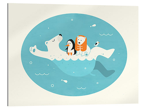 Gallery print Swimming lessons