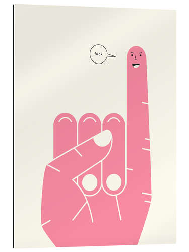 Gallery print Pinky Swear - FUCK