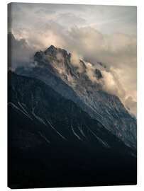 Canvas print Cloudy Dolomites