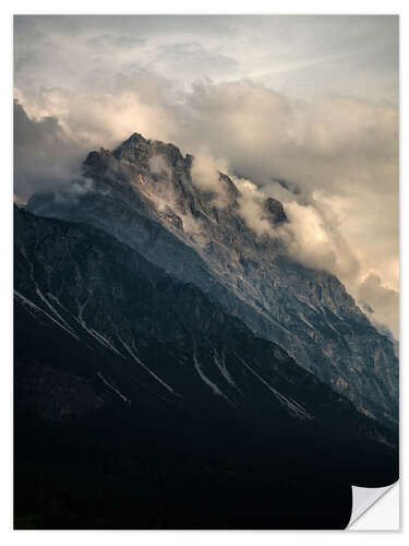 Wall sticker Cloudy Dolomites