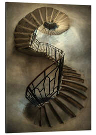 Magnettafel Spiral staircase in an old tower