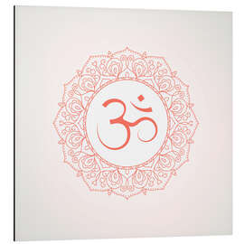 Magnettafel Namaste coral