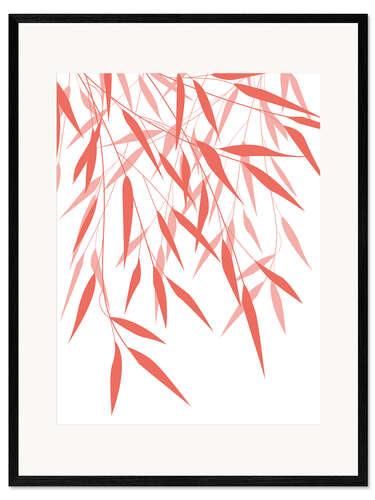 Innrammet kunsttrykk Bamboo coral I