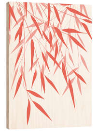 Wood print Bamboo coral I