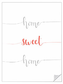 Sticker mural Home sweet home