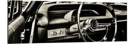 Aluminium print Classic car