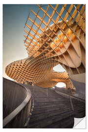 Naklejka na ścianę Metropol Parasol Seville