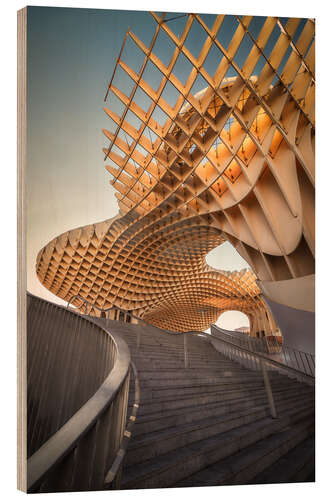 Holzbild Metropol Parasol Sevilla