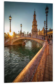 Gallery print Plaza de Espana in Seville