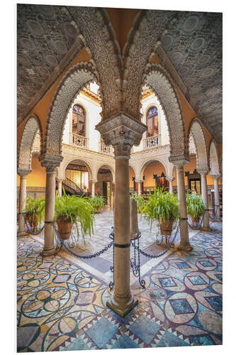 PVC-taulu Oriental courtyard in Seville