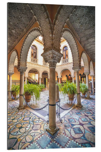 Gallery print Oriental courtyard in Seville