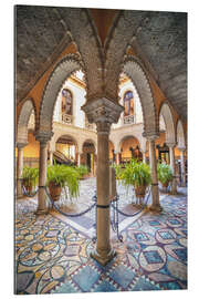 Galleriprint Oriental courtyard in Seville