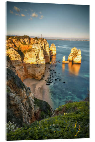 Stampa su vetro acrilico Algarve Portogallo