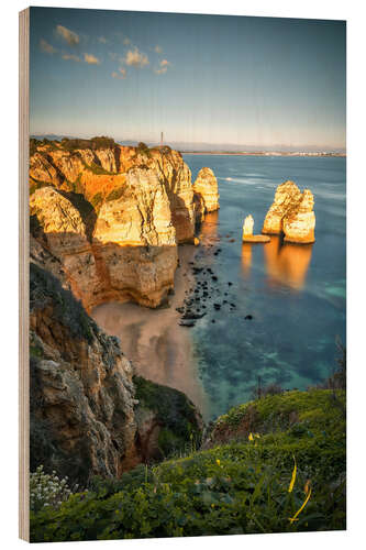 Trätavla Algarve Portugal